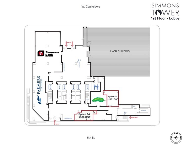 More Photos Of 425 W Capitol Ave, Little Rock Office For Lease