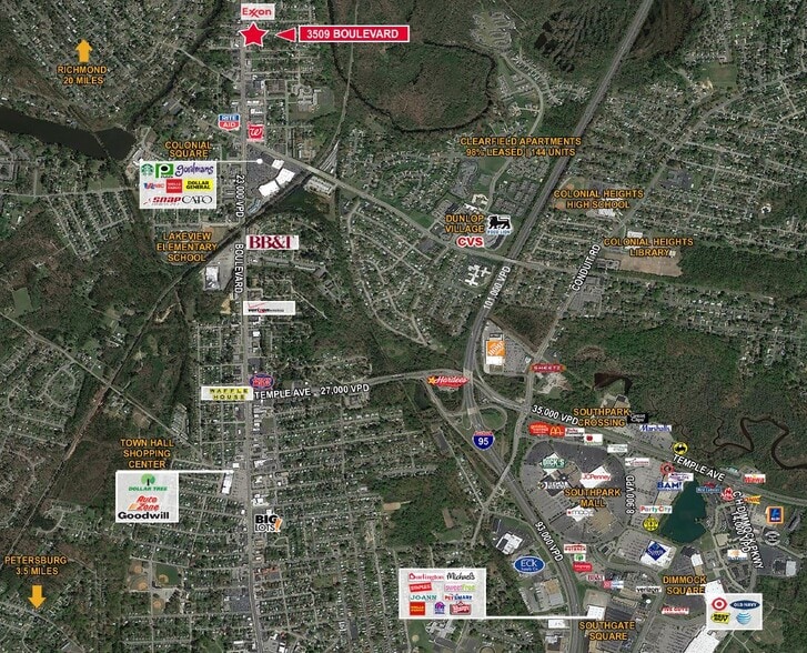 More Photos Of 3509 Boulevard, Colonial Heights Freestanding For Lease