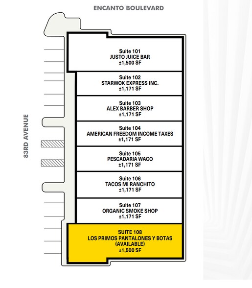 More Photos Of 2201 N 83rd Ave, Phoenix General Retail For Lease