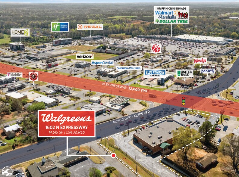 More Photos Of 1602 N Expressway, Griffin Drugstore For Sale