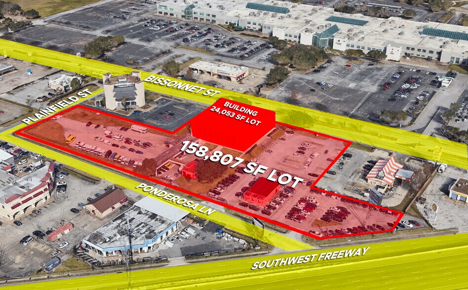 More Photos Of 9525 Bissonnet St, Houston General Retail For Lease