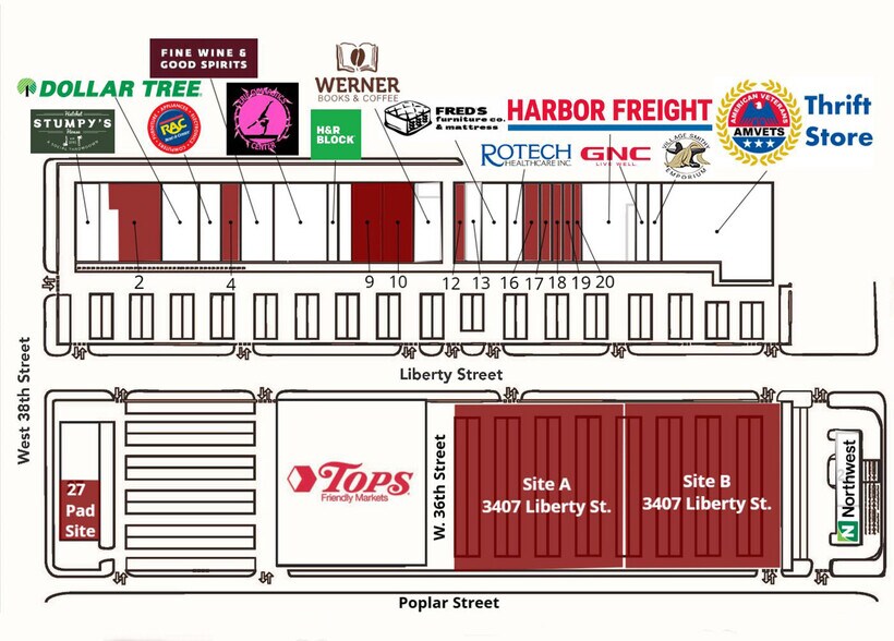 More Photos Of 3407 Liberty St, Erie Land For Lease