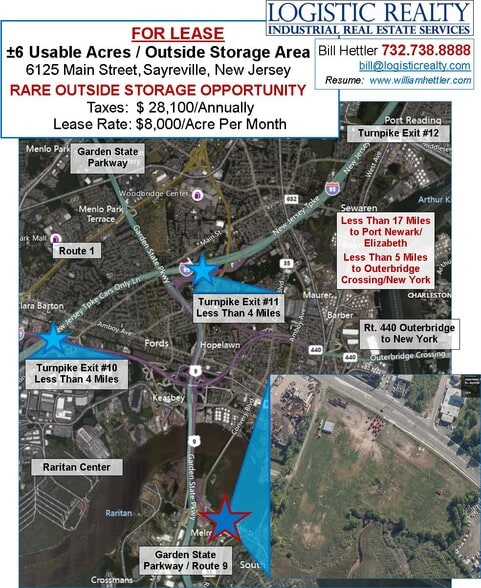 More Photos Of 6125 Main St, Sayreville Land For Lease