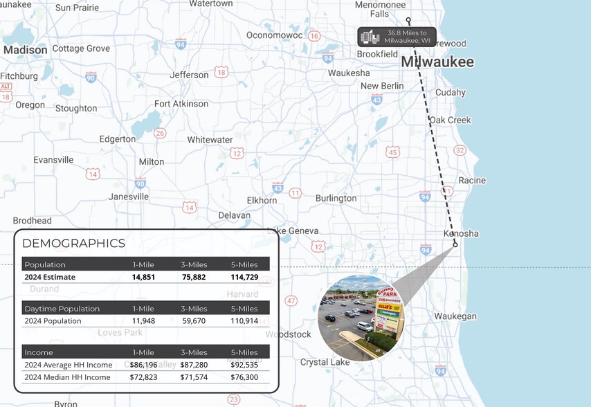 More Photos Of 2209-2215 80th St, Kenosha Freestanding For Sale