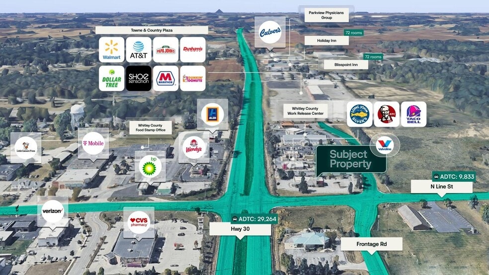 More Photos Of 309 W Plaza Dr, Columbia City Restaurant For Sale