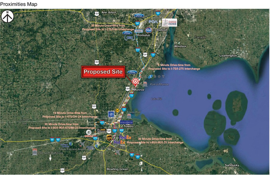 More Photos Of Laplaisance Road, Monroe Manufacturing For Lease