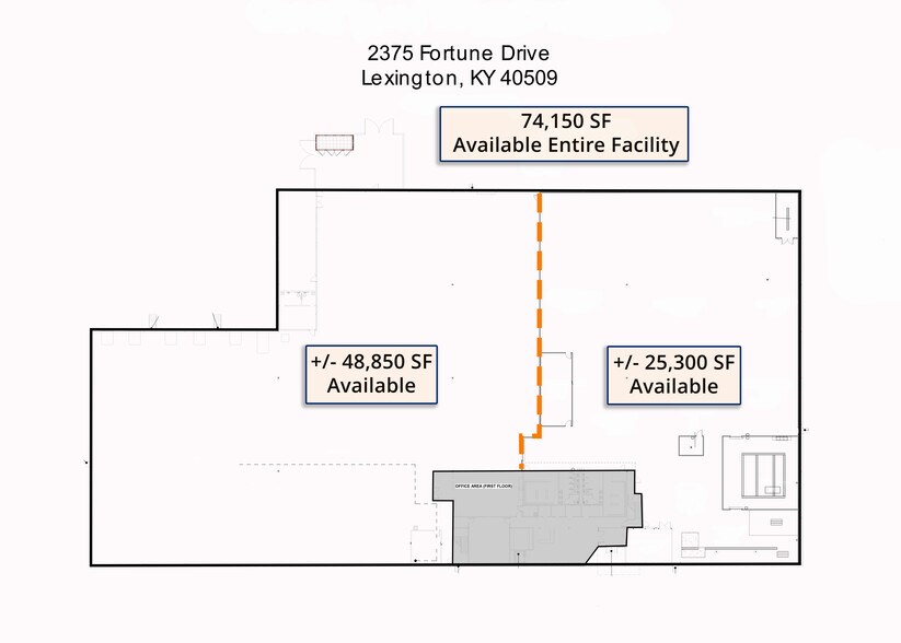 More Photos Of 2375 Fortune Dr, Lexington Manufacturing For Lease