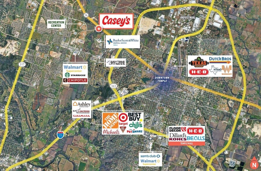 More Photos Of 5951 Airport Rd, Temple Service Station For Sale