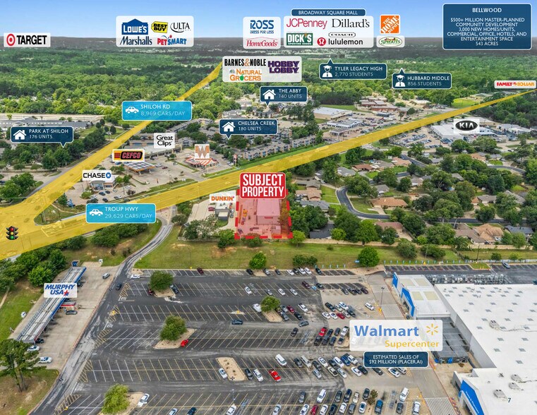 More Photos Of 5008-5012 Troup Hwy, Tyler Fast Food For Sale