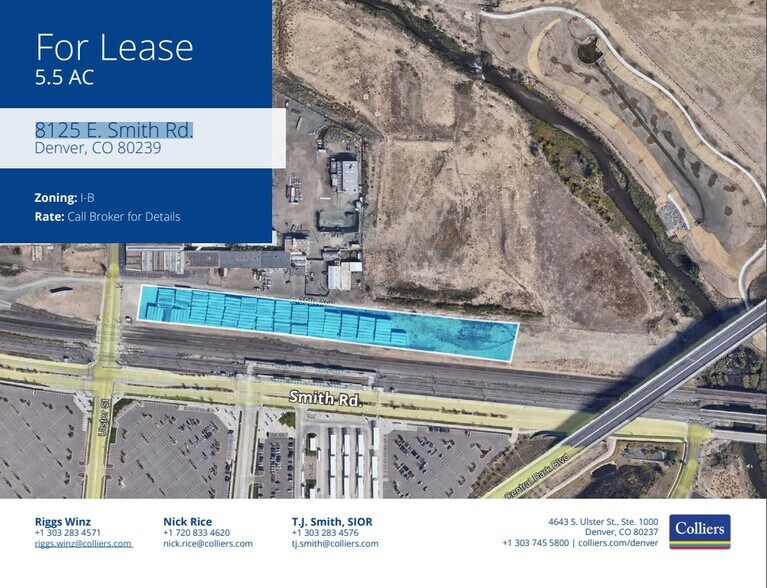 Primary Photo Of 8125 E Smith Road - LAND, Denver Land For Lease