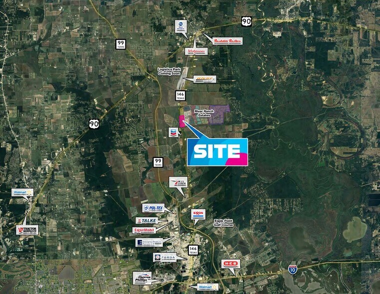 More Photos Of NEQ Hwy 146 & FM 1413, Dayton Land For Sale