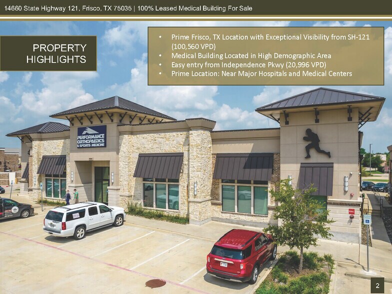 More Photos Of 14660 State Highway 121, Frisco Medical For Sale