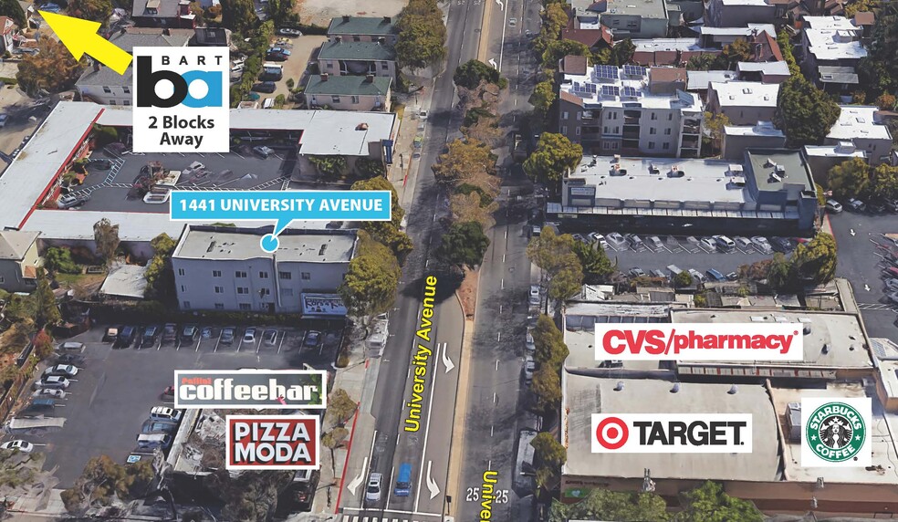 More Photos Of 1441-1447 University Ave, Berkeley Apartments For Lease