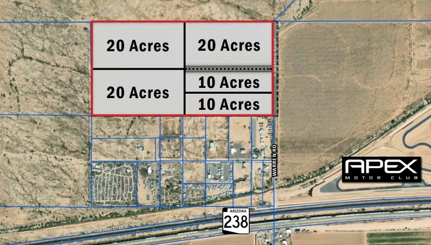 Primary Photo Of N Warren Rd, Maricopa Land For Sale