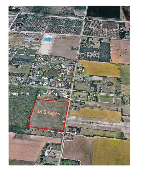 Primary Photo Of Depot Road @ Chapin, McAllen Land For Sale