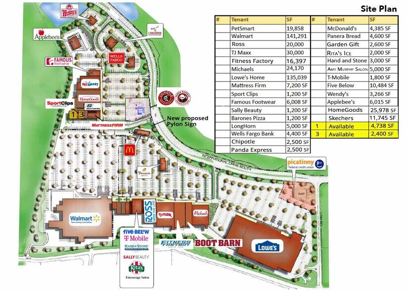 More Photos Of 50 International Dr S, Flanders Unknown For Lease