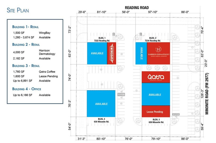 More Photos Of 7200 Reading, Rosenberg General Retail For Lease
