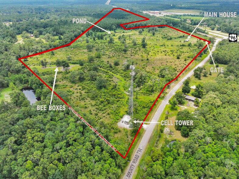 More Photos Of 386 County Road 784, Buna Land For Sale