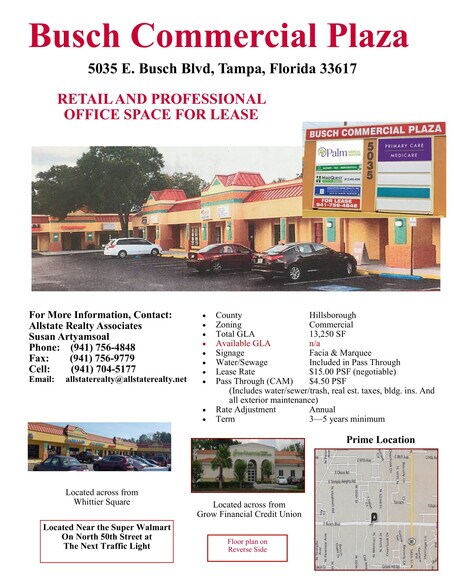More Photos Of 5035 E Busch Blvd, Tampa Medical For Lease