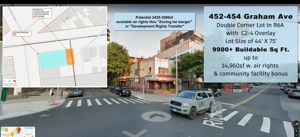 Primary Photo Of 452-454 Graham Ave, Brooklyn General Retail For Sale