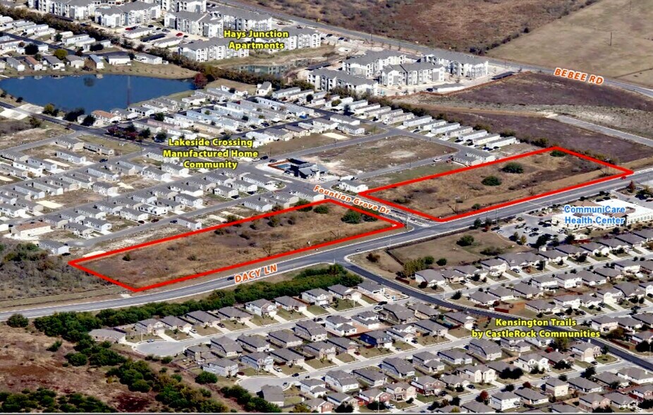Primary Photo Of Dacy Lane and Bebee rd, Kyle Land For Sale