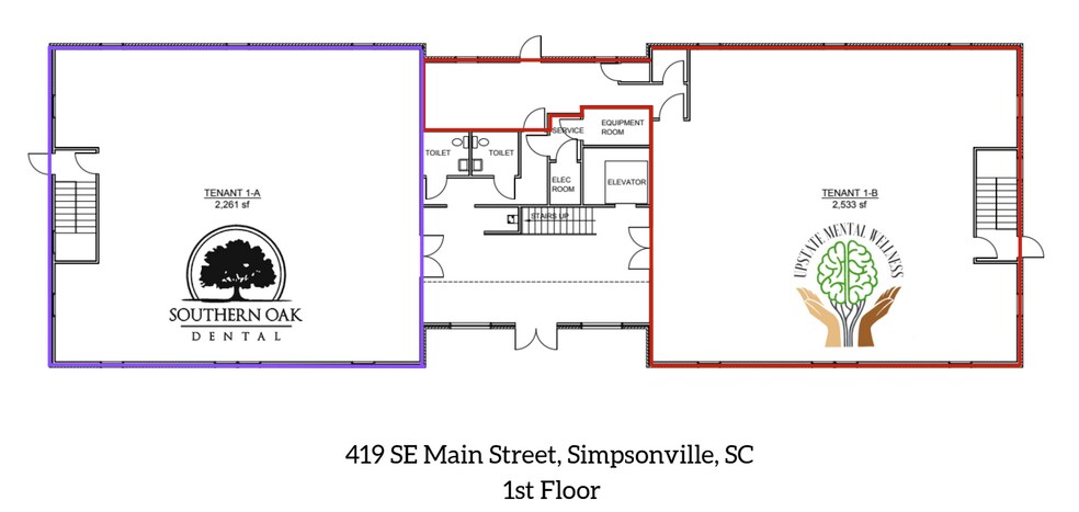 More Photos Of 419 SE Main St, Simpsonville Unknown For Lease
