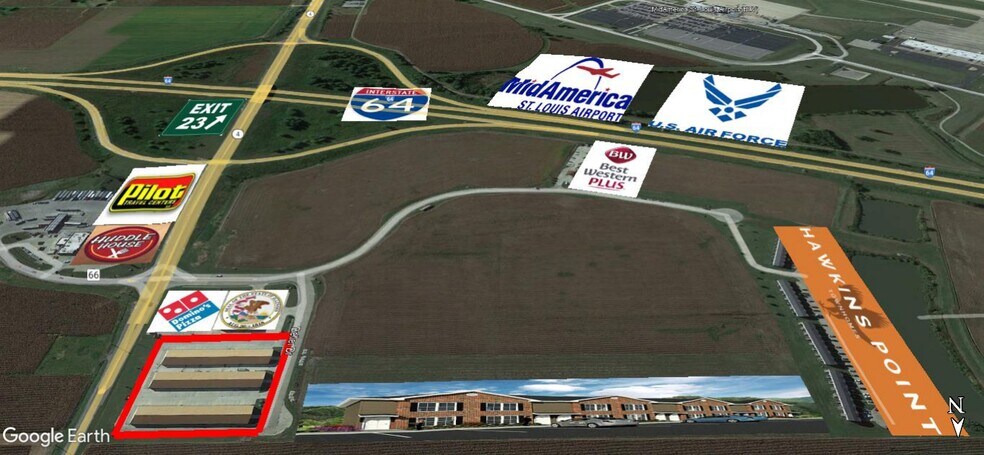 More Photos Of 9229 Beller Dr, Mascoutah Warehouse For Lease