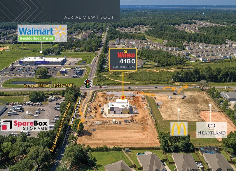 More Photos Of 4180 Berryhill Rd, Pace General Retail For Sale