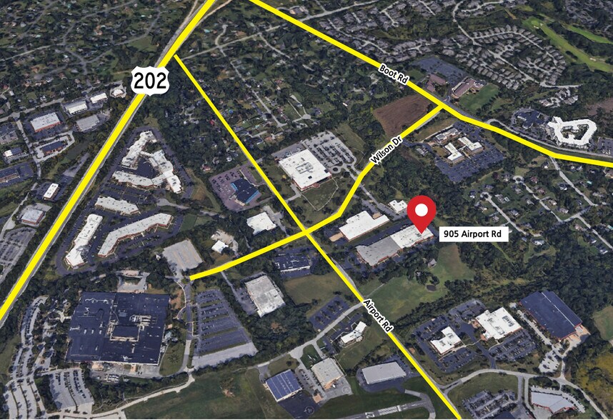 More Photos Of 905 Airport Rd, West Chester Research And Development For Lease