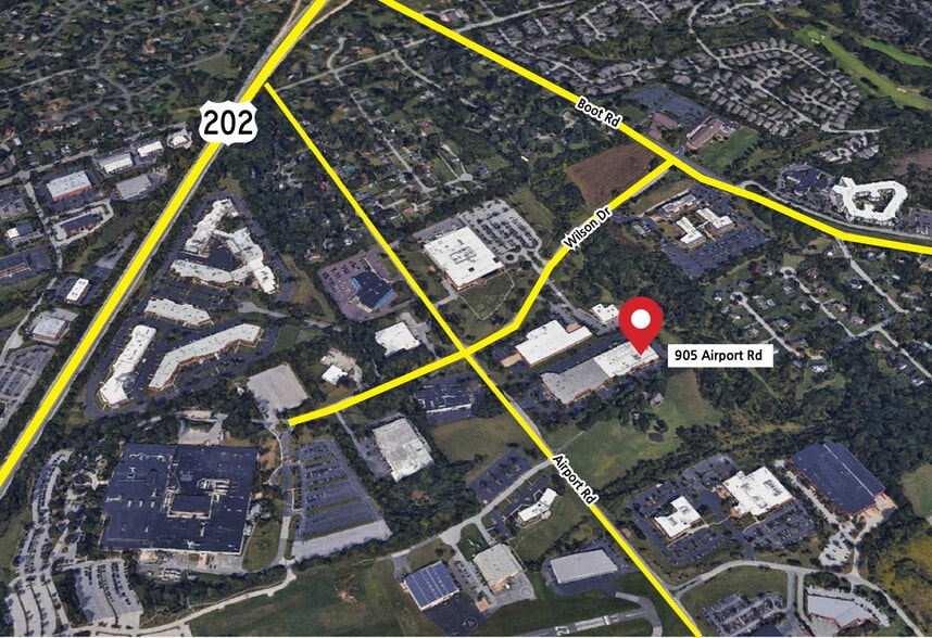More Photos Of 905 Airport Rd, West Chester Research And Development For Lease