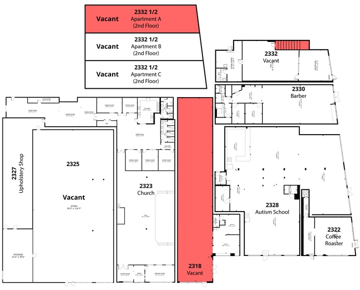 More Photos Of 2318-2332 E Platte Ave, Colorado Springs Freestanding For Lease