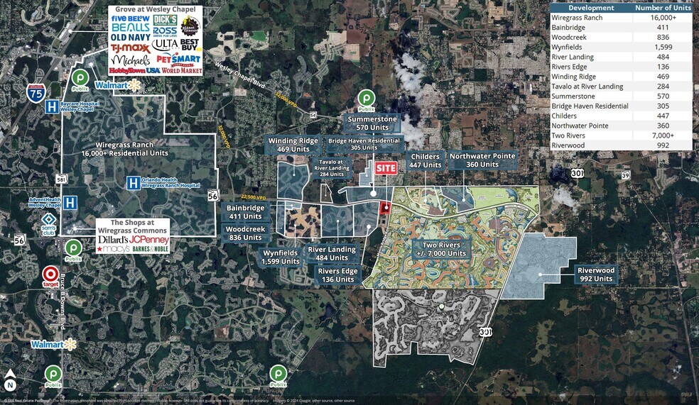 More Photos Of SR-56 & Morris Bridge Rd, Wesley Chapel Land For Lease