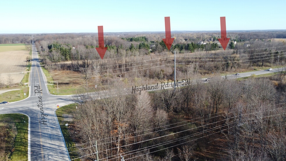 More Photos Of Argentine Rd. @ M-59, Howell Land For Sale