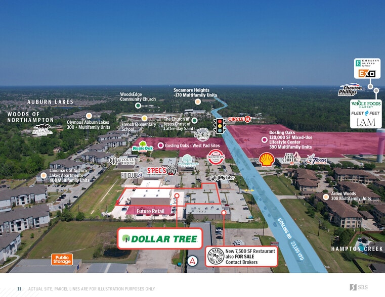 More Photos Of 24527 Gosling Rd, Spring Storefront For Sale