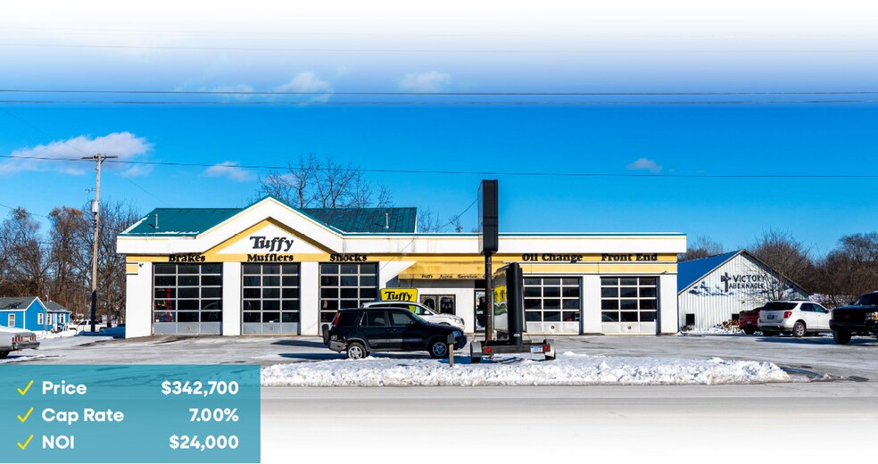 Primary Photo Of 11524 N Saginaw Rd, Clio Auto Repair For Sale