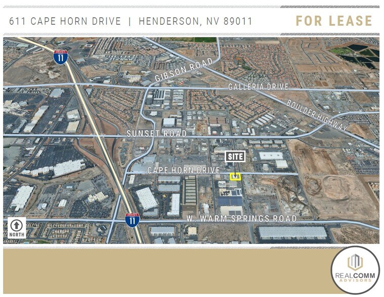 More Photos Of 611 Cape Horn Dr, Henderson Warehouse For Lease