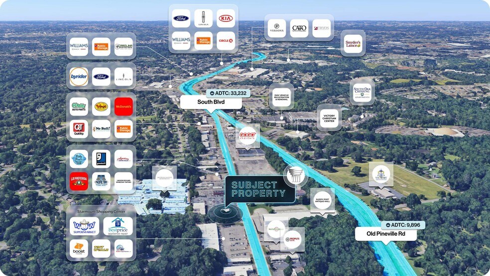 More Photos Of 6501 South Blvd, Charlotte Auto Dealership For Sale