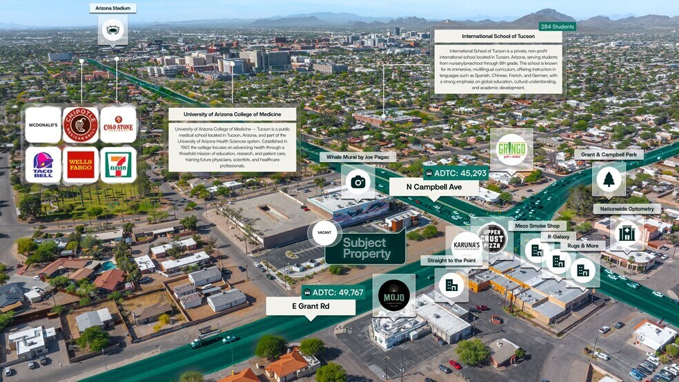 More Photos Of 2350 N Campbell Ave, Tucson Fast Food For Sale