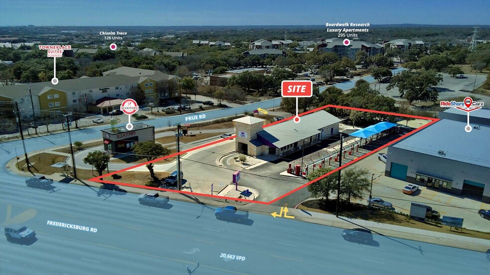 Primary Photo Of 10919 Fredericksburg Rd, San Antonio Carwash For Sale