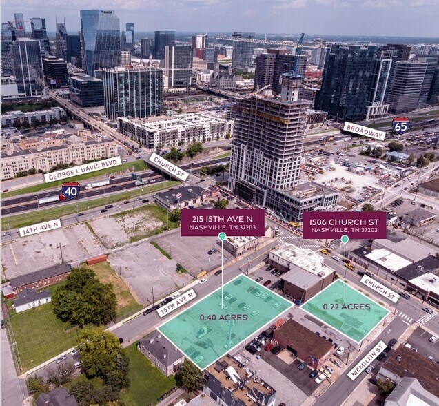 Primary Photo Of 215 15th Ave N, Nashville Land For Sale