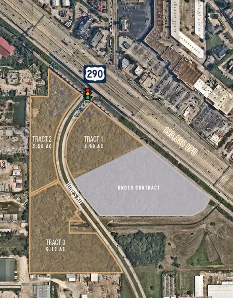 Primary Photo Of US 290 & Jones Road, Houston Land For Sale