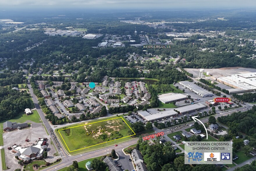 Primary Photo Of 800 N Main St, Kernersville Land For Sale