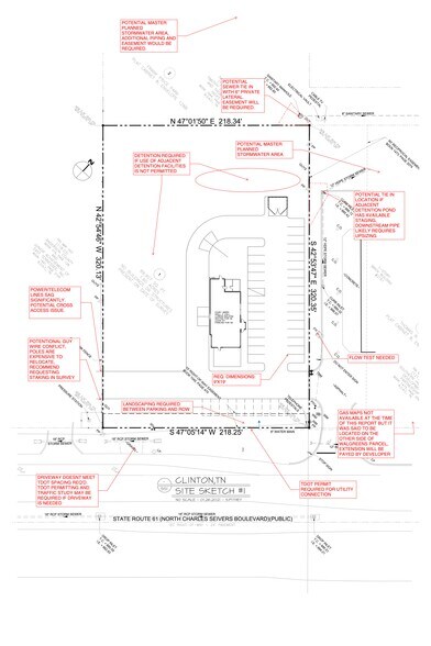 More Photos Of 2141 N Charles G Seivers Blvd, Clinton Land For Lease