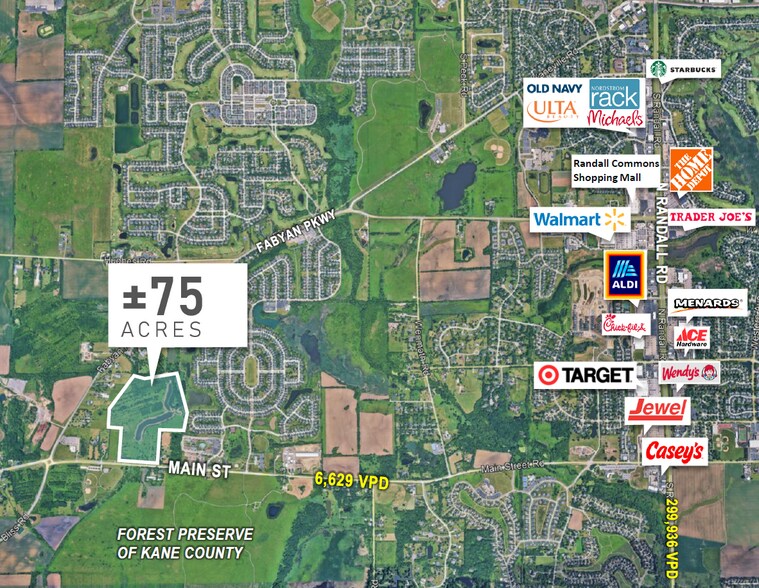 More Photos Of NEQ OF MAIN STREET AND FABYAN PARKWAY, Geneva Land For Sale