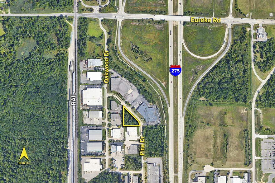 Primary Photo Of Pine Dr @ Eureka Dr, Romulus Land For Sale