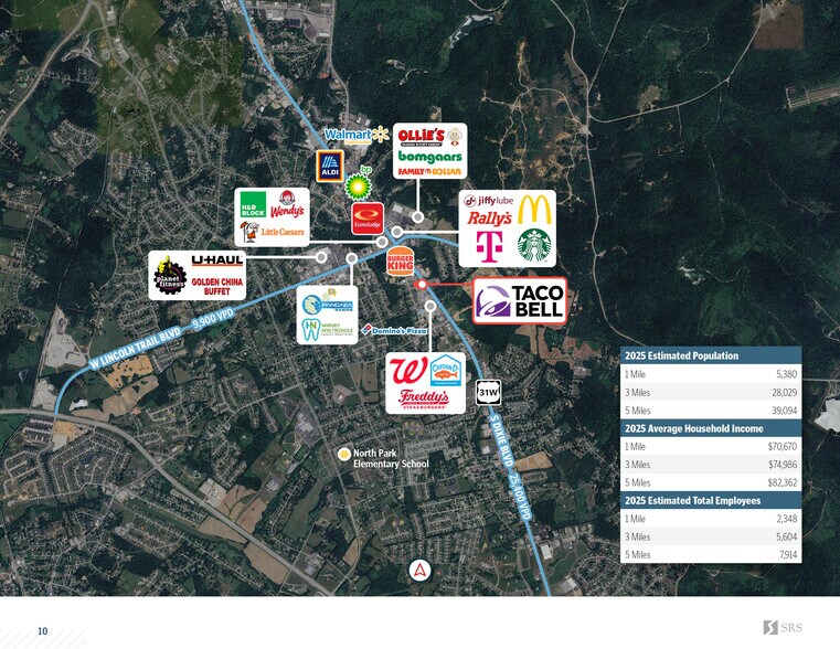 More Photos Of 311 S Dixie Hwy, Radcliff Fast Food For Sale