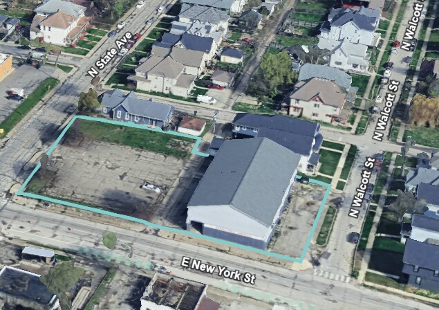 Primary Photo Of 1728 E New York St, Indianapolis Light Distribution For Lease