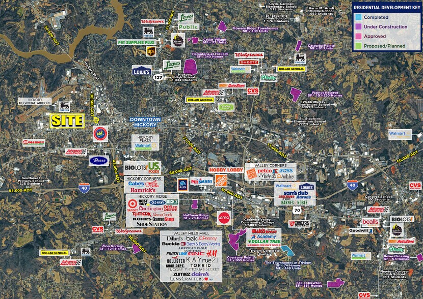 More Photos Of 140 US-321, Hickory Land For Lease