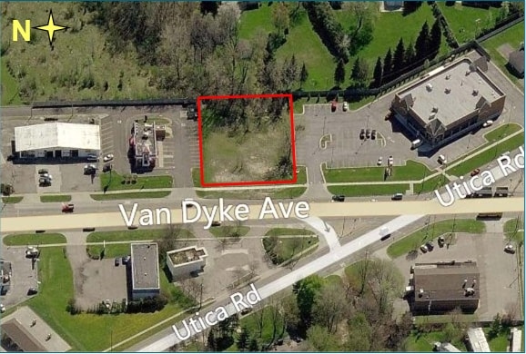 Primary Photo Of 43260 Van Dyke Ave, Sterling Heights Land For Sale