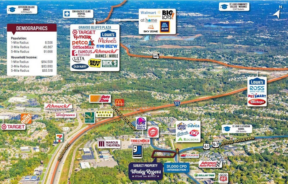 More Photos Of 3601 Jeffco Blvd, Arnold General Retail For Sale